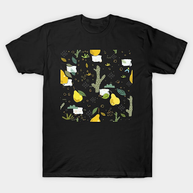 Pear T-Shirt by Kristina Stellar Scandinavian Land